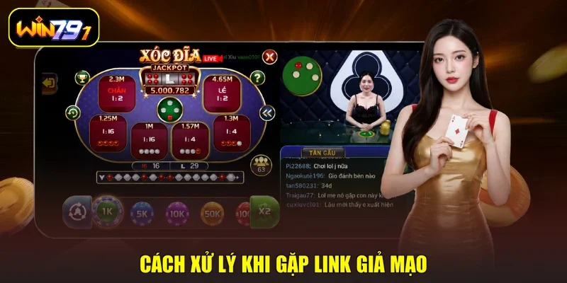 Cách xử lý khi gặp link giả mạo