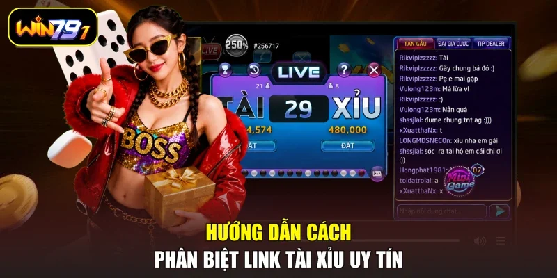 Hướng dẫn cách phân biệt link tài xỉu uy tín