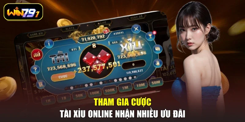 Tham gia cược Tài xỉu online nhận nhiều ưu đãi